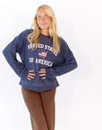 USA Ribbed Pullover