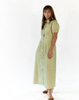 Lotus Jewel Midi Dress