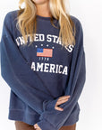 USA Ribbed Pullover