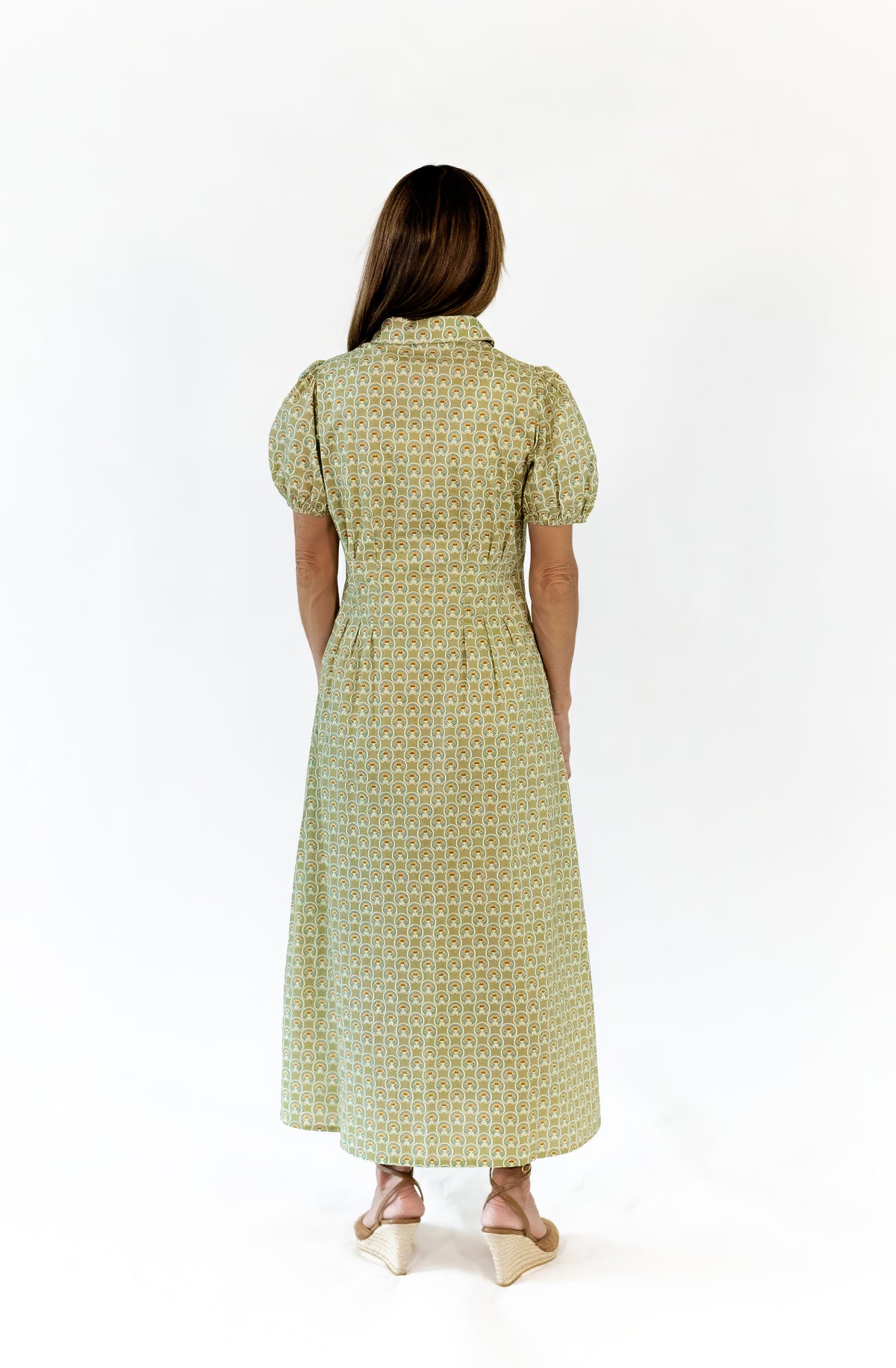 Lotus Jewel Midi Dress