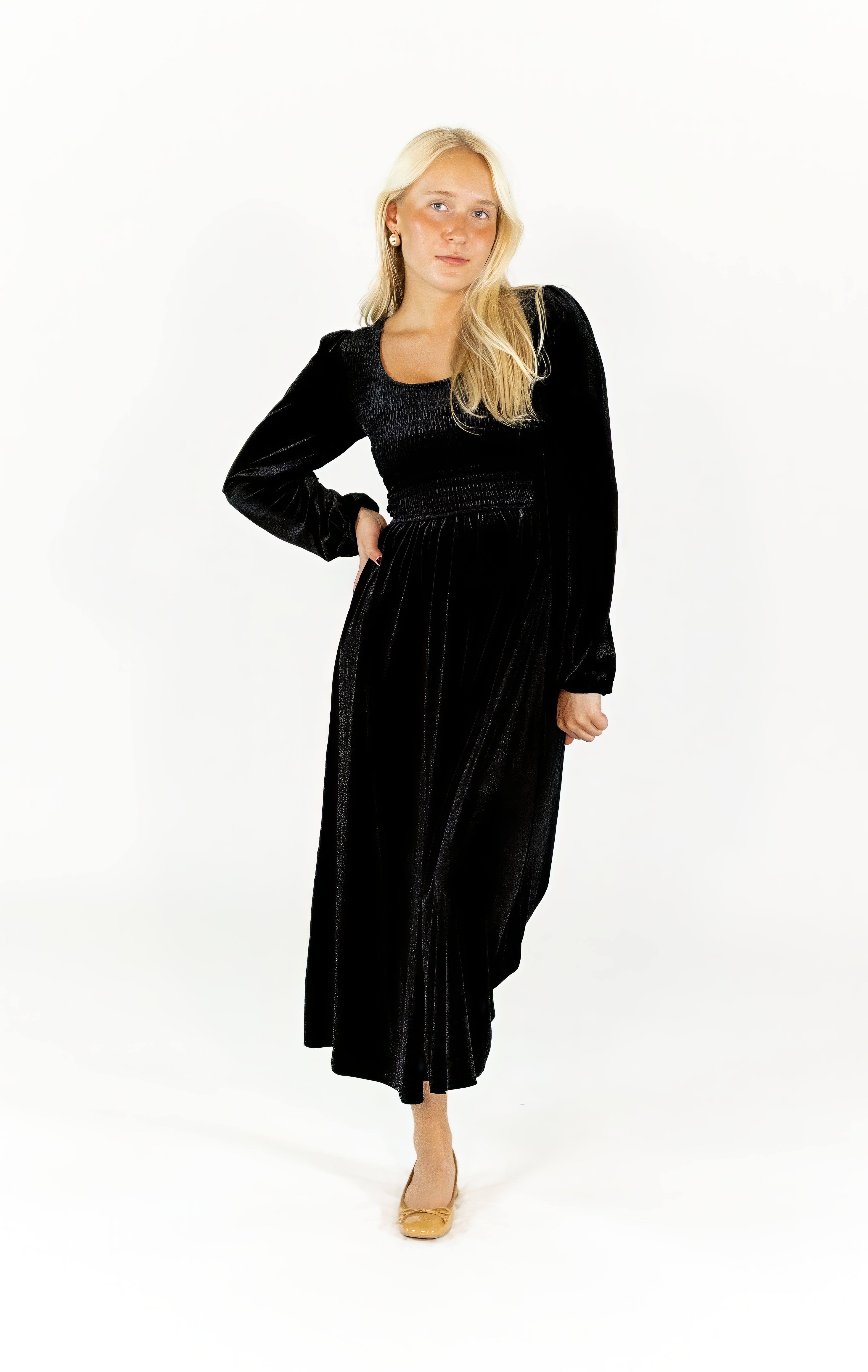 Emerson Velvet Midi Dress