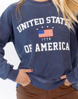 USA Ribbed Pullover