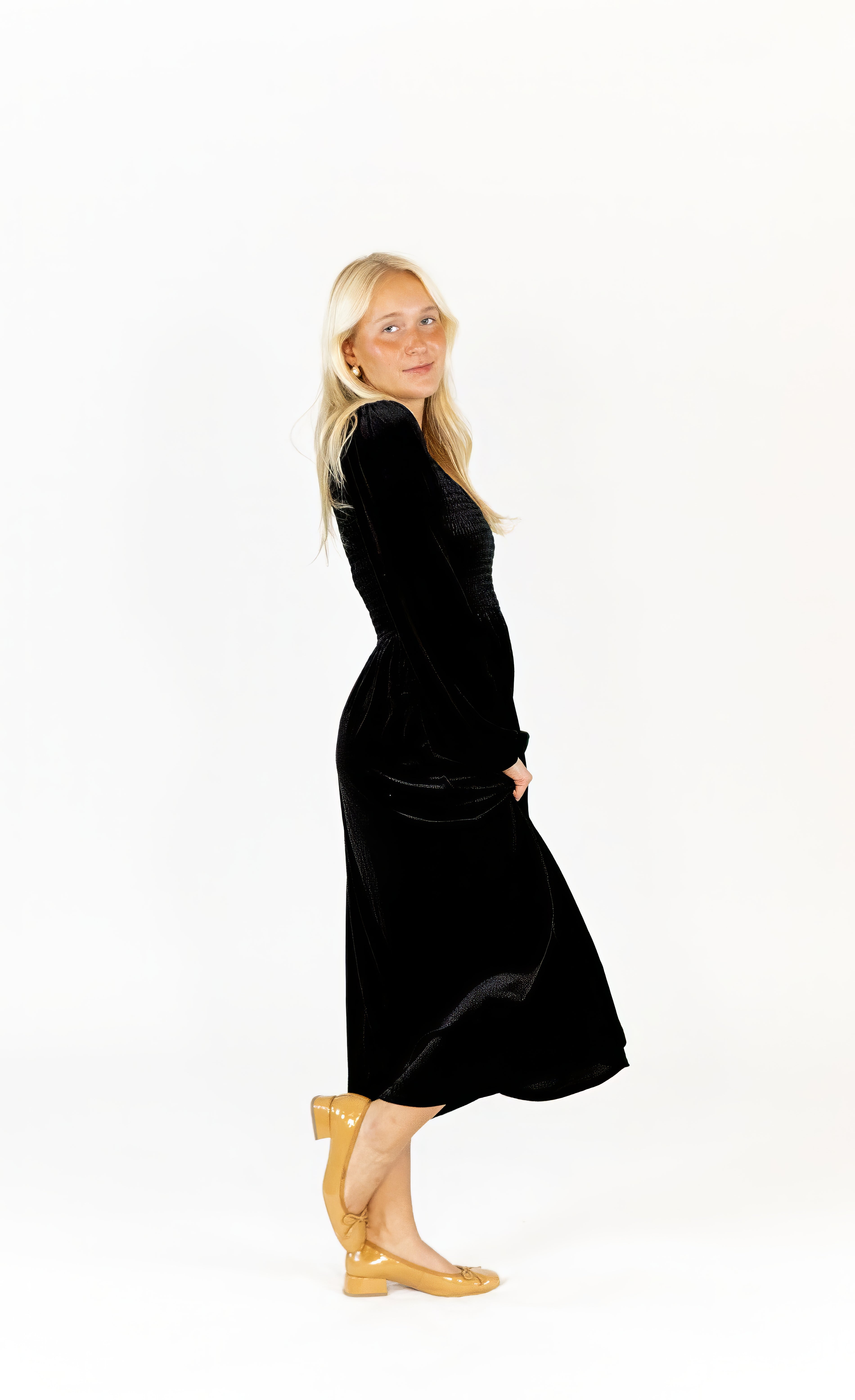 Emerson Velvet Midi Dress