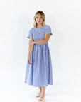 Ives Gingham Midi Dress