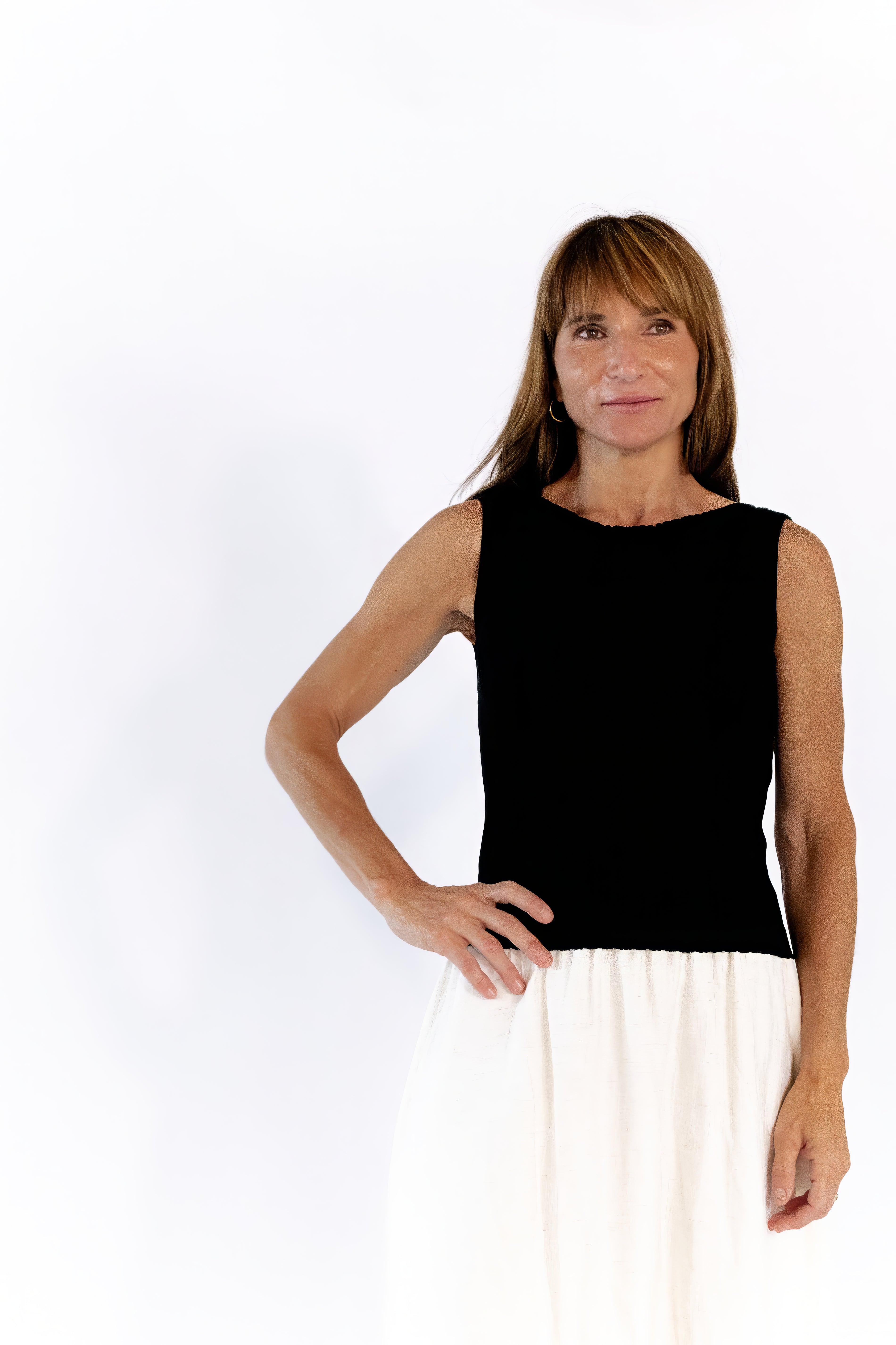 Donna Knit Tank · Black