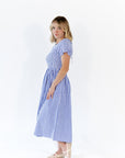 Ives Gingham Midi Dress