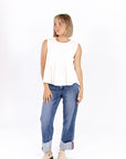 Idina Pleated Tank