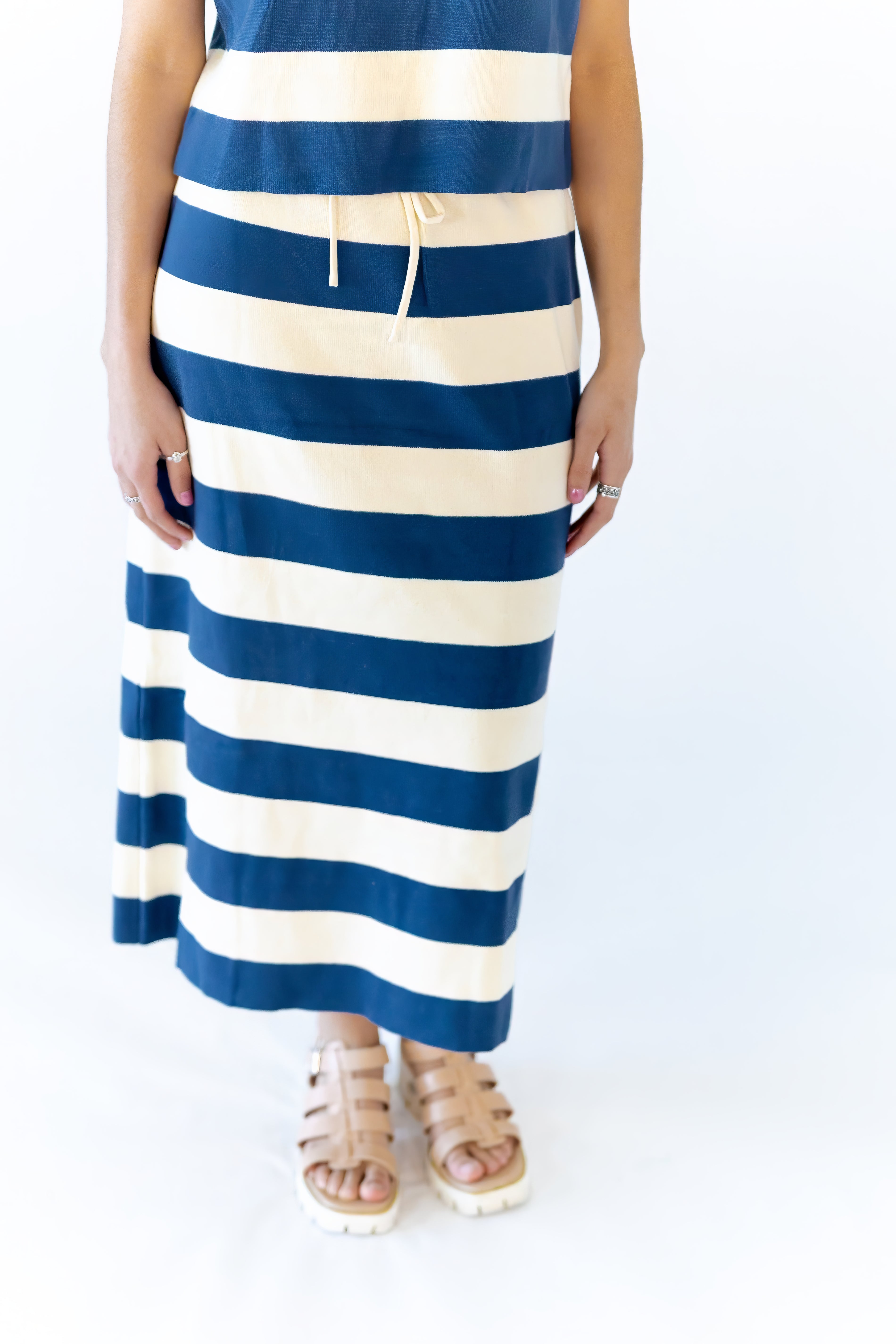 Freja Striped Skirt and Tank Set