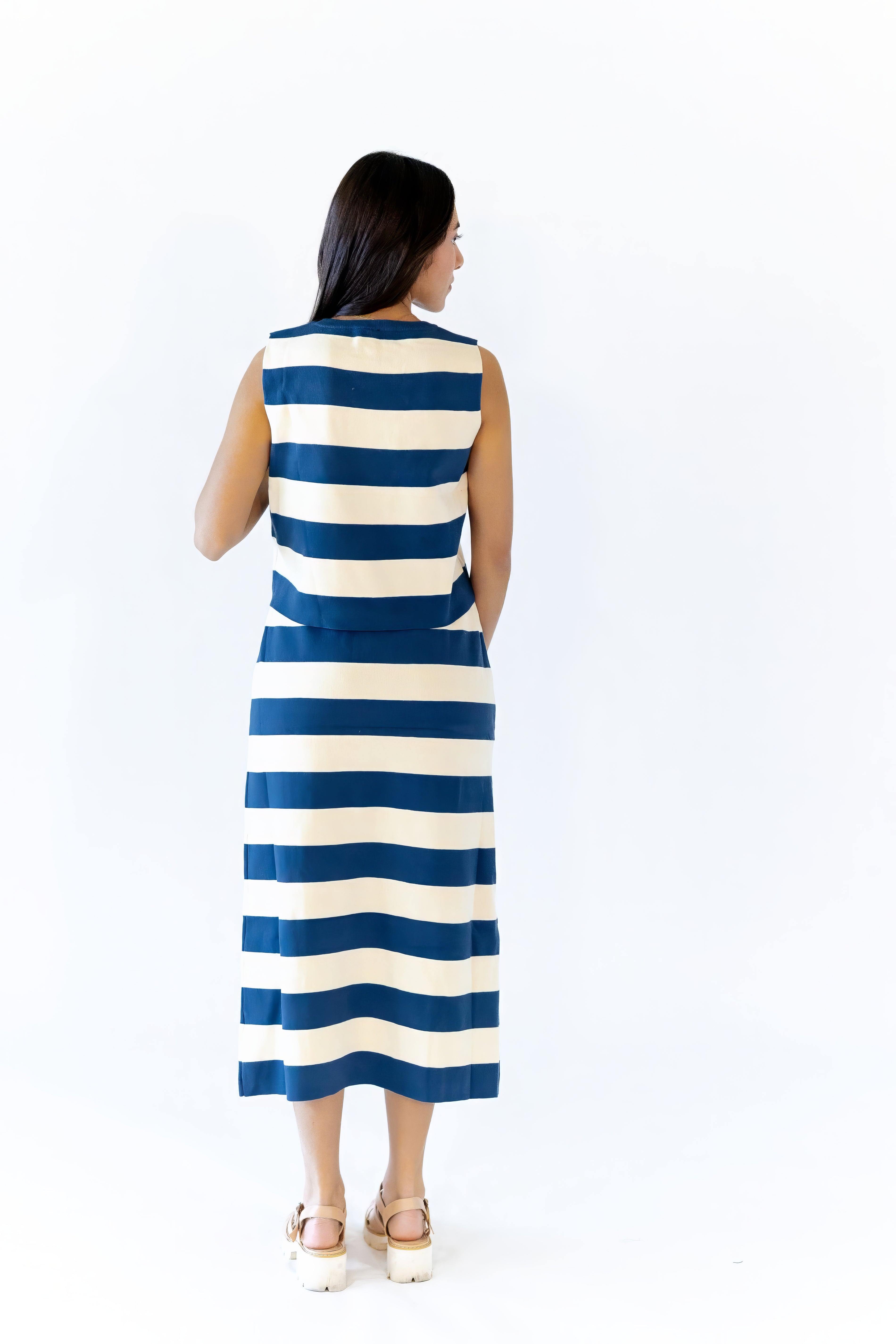 Freja Striped Skirt and Tank Set