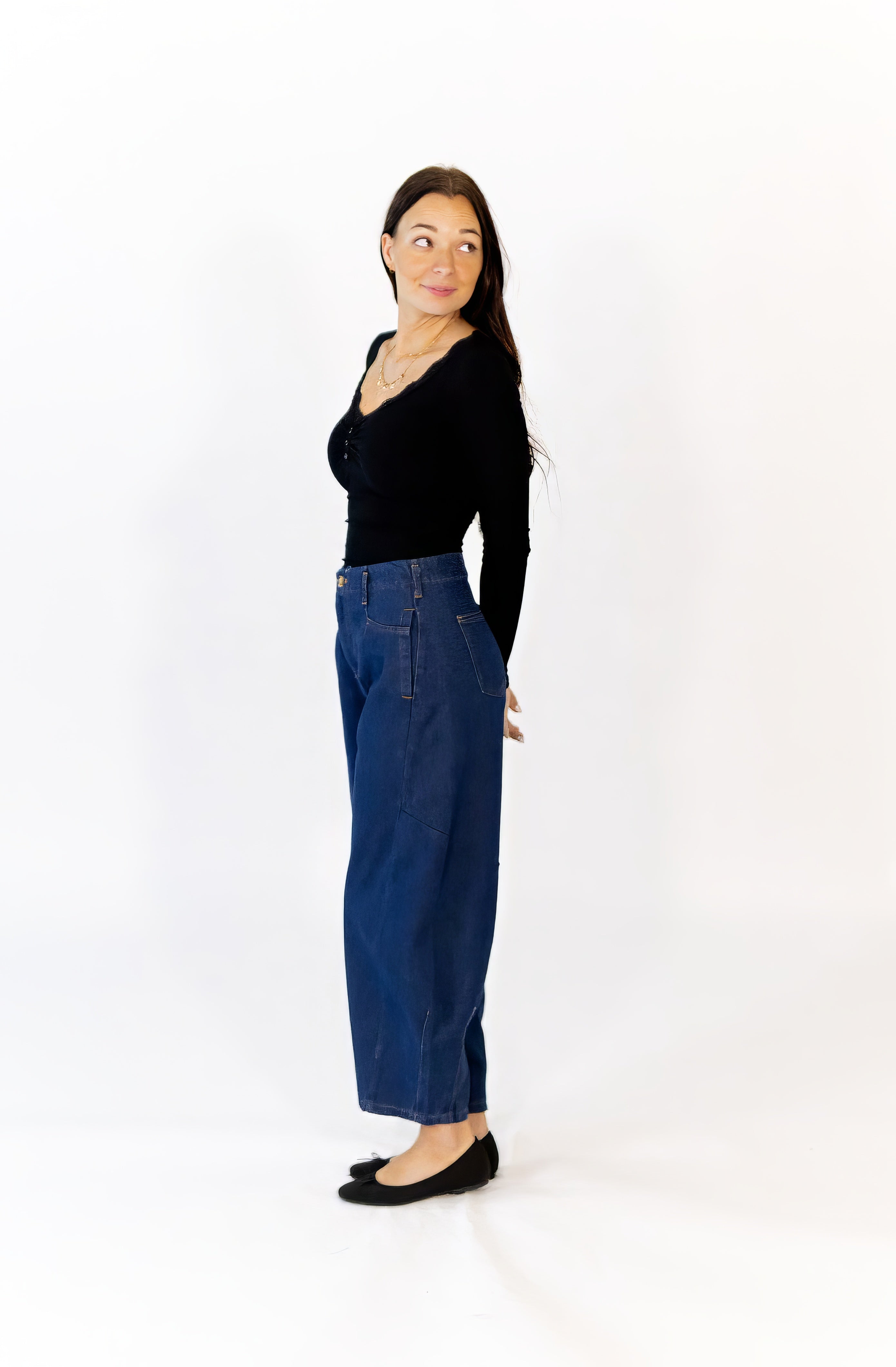 Darby Barrel Leg Pants