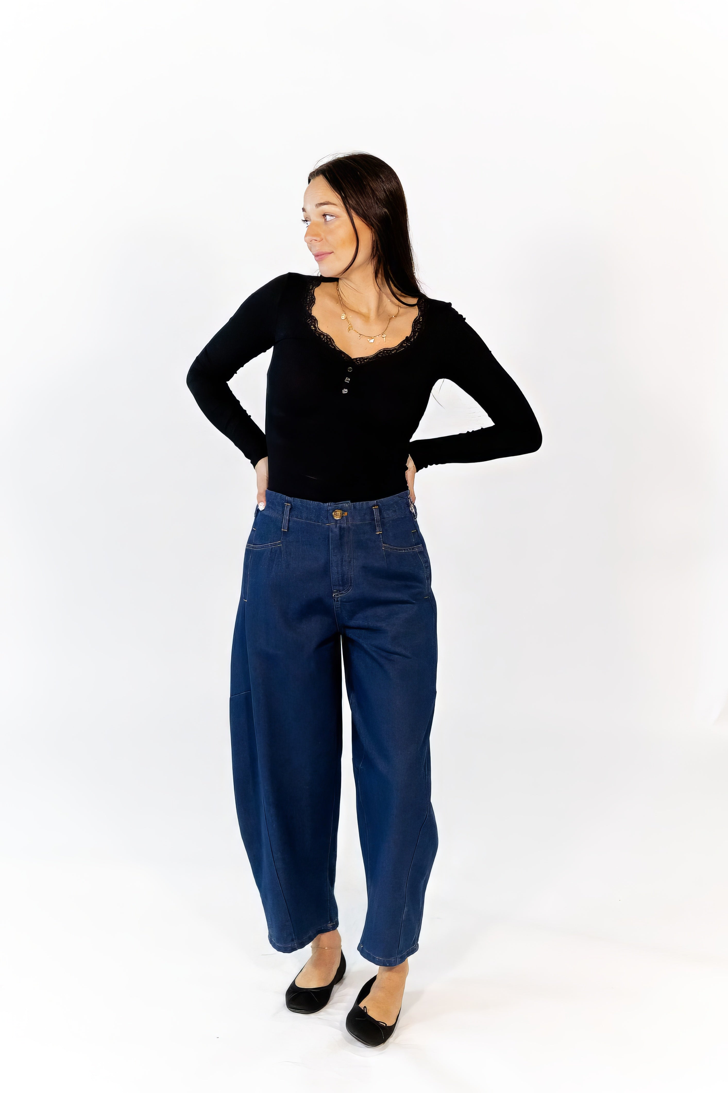 Darby Barrel Leg Pants