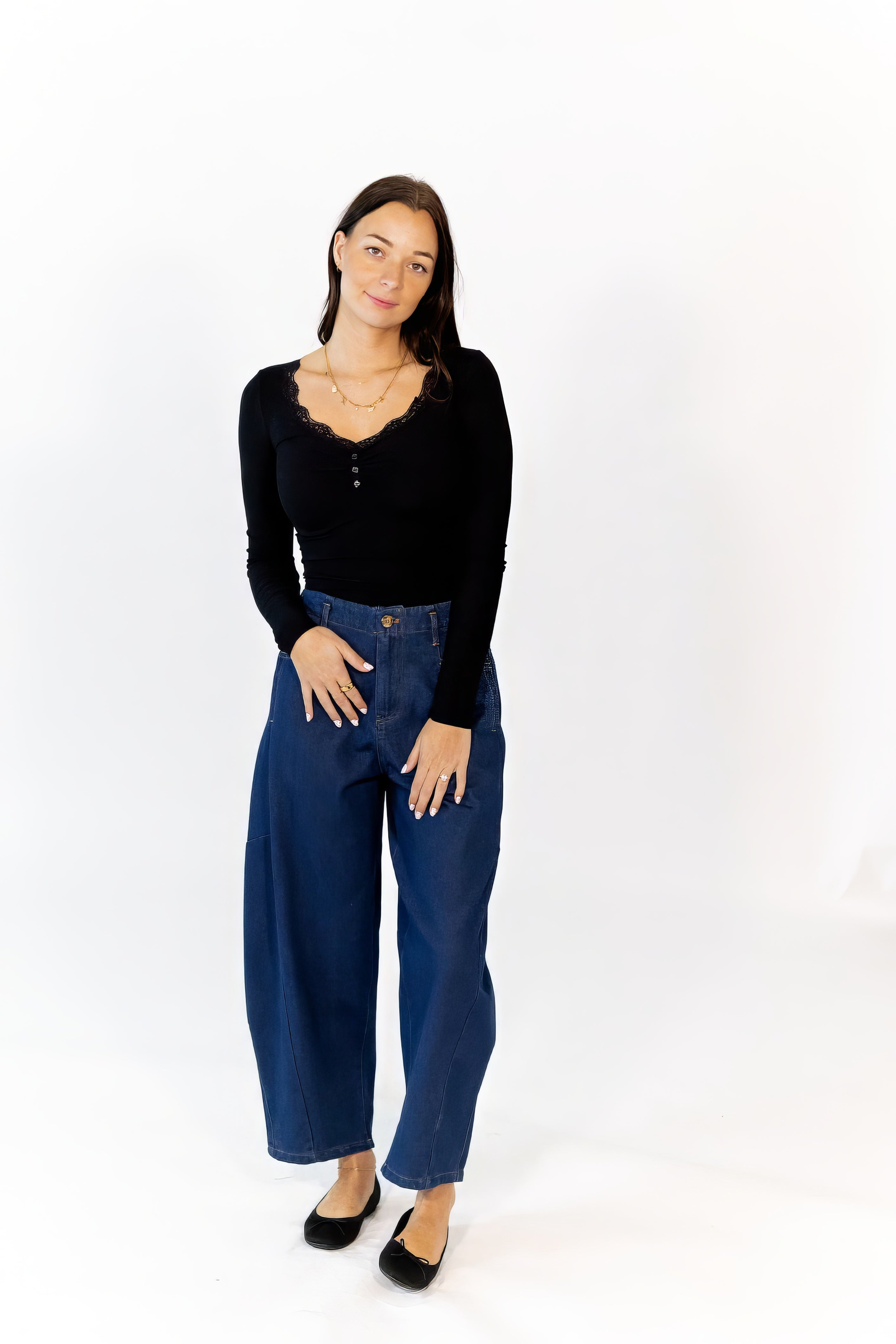 Darby Barrel Leg Pants