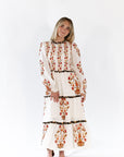 Deedee Tiered Floral Dress