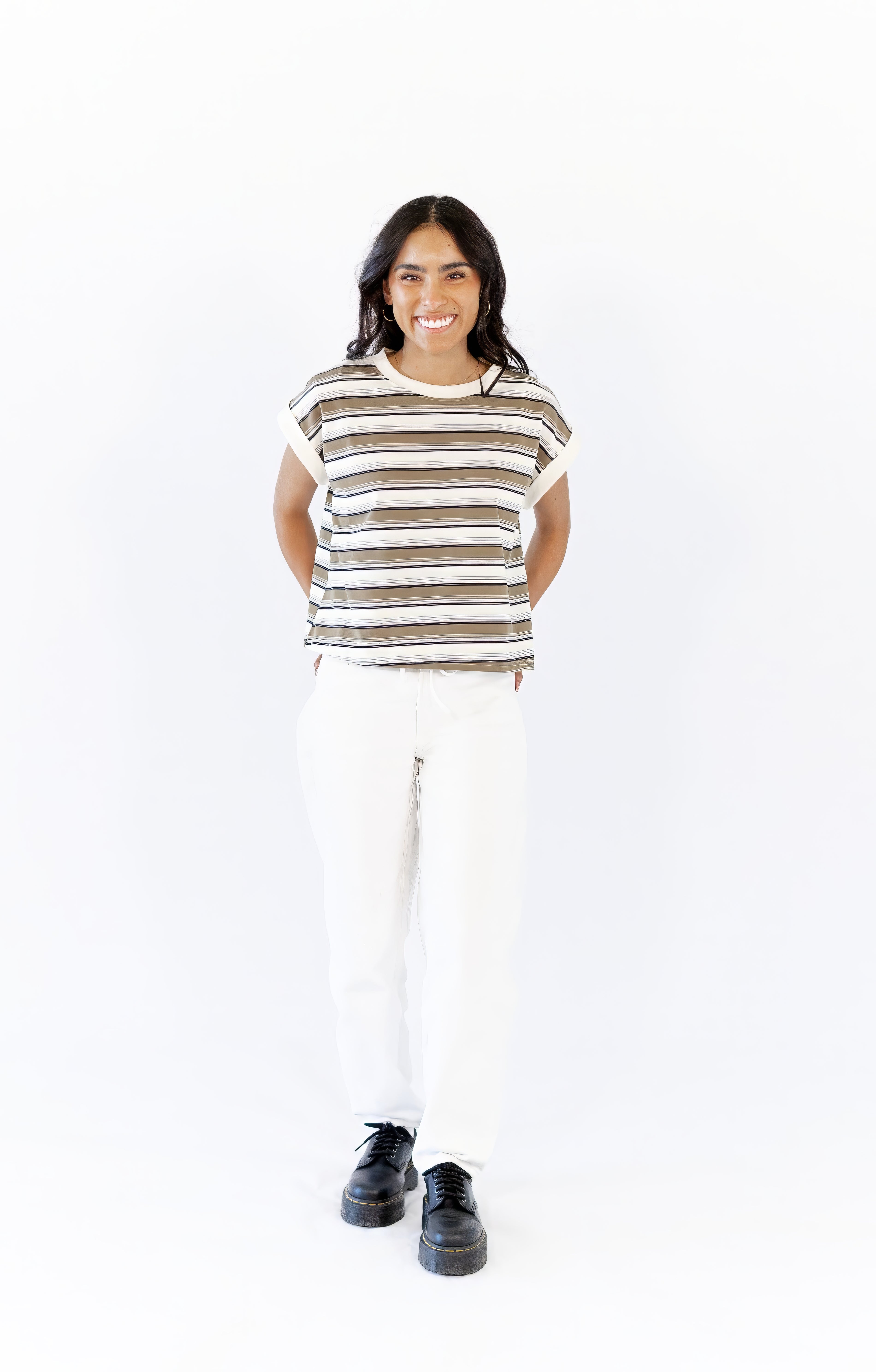 Dean Multi-Striped Top