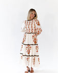 Deedee Tiered Floral Dress