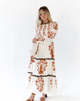 Deedee Tiered Floral Dress
