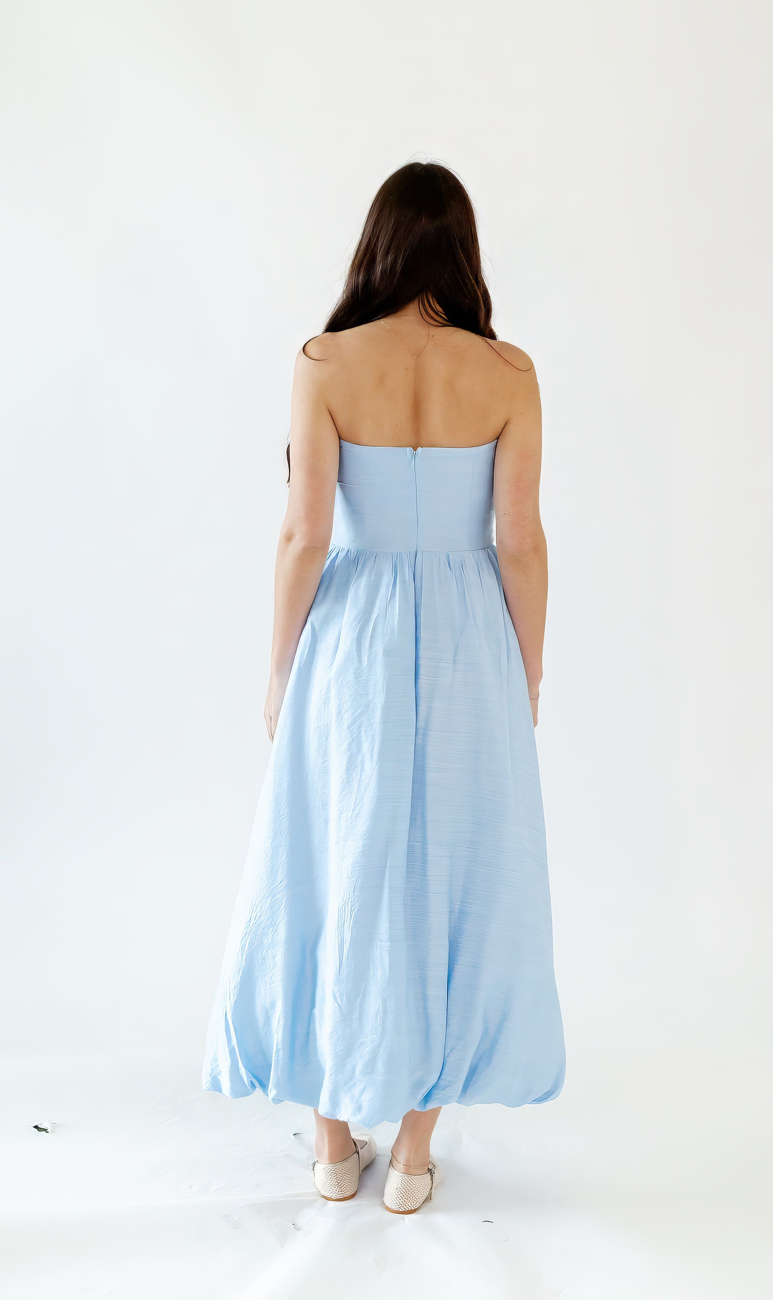 Robin Bubble Hem Maxi Dress