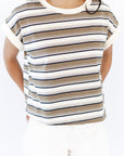 Dean Multi-Striped Top