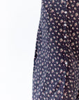 Laney Lace Trim Floral Dress