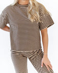 Dover Striped Lounge Set