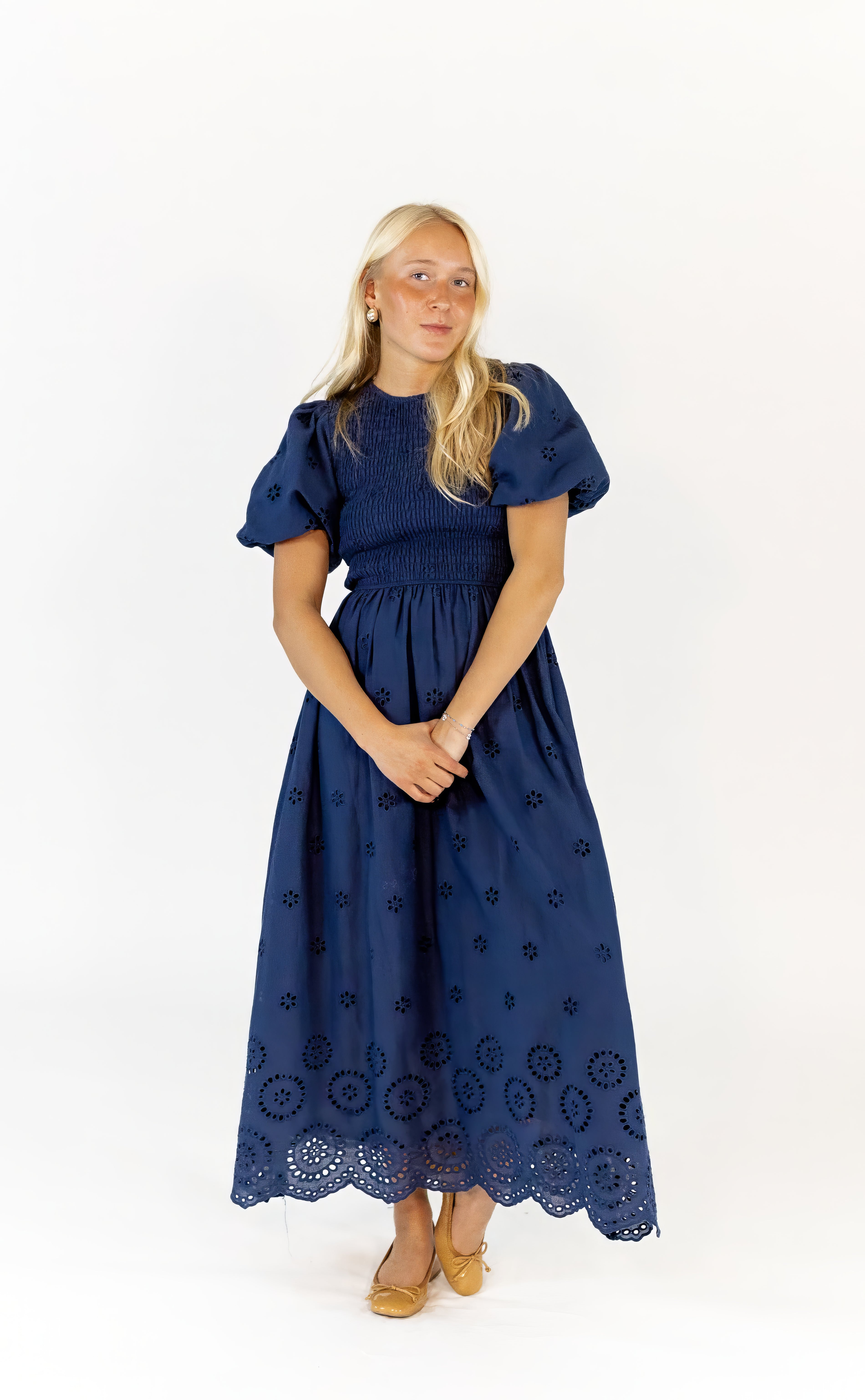 Koda Eyelet Maxi Dress