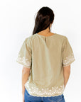 Wren Embroidered Top
