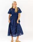 Koda Eyelet Maxi Dress