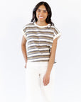 Dean Multi-Striped Top