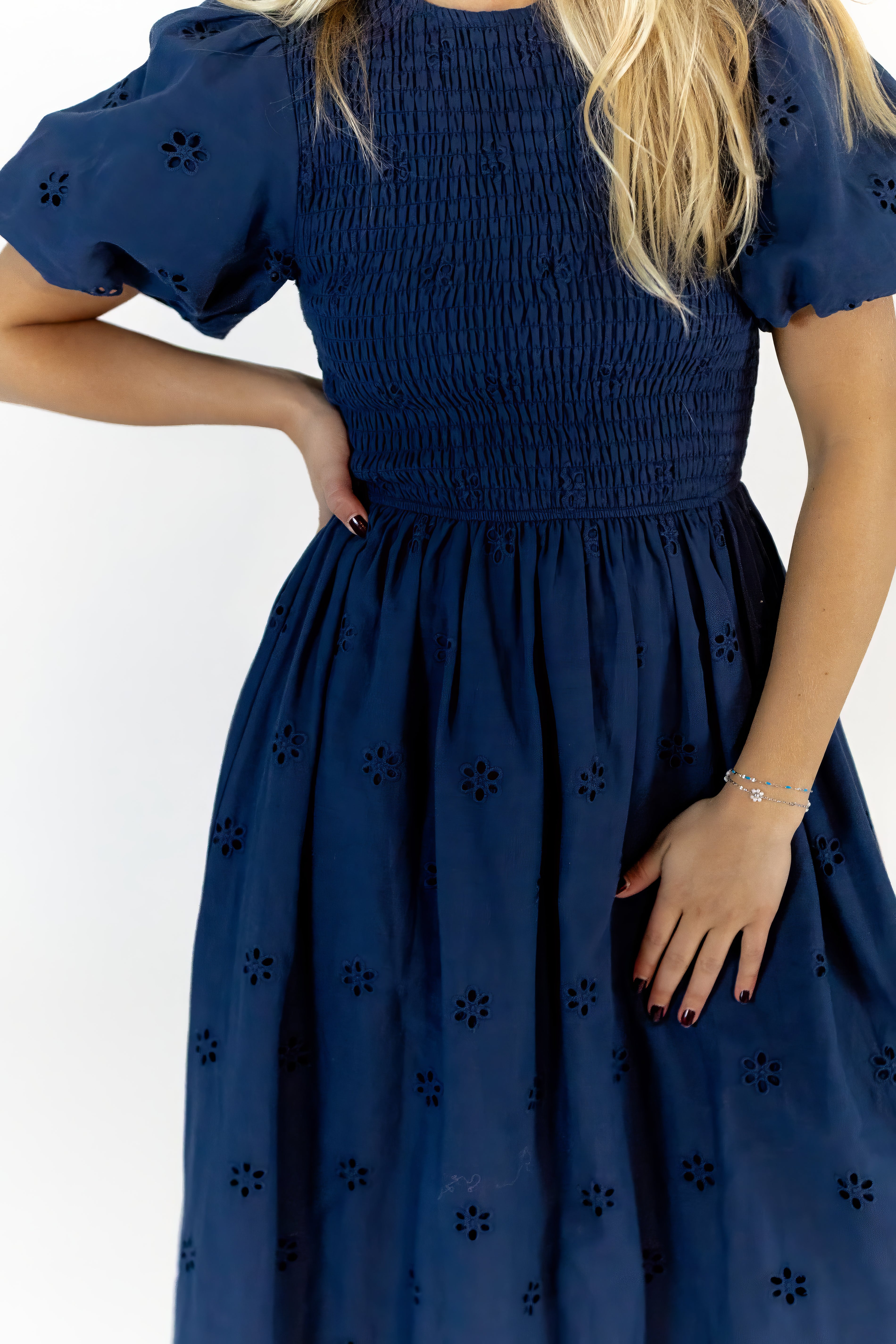 Koda Eyelet Maxi Dress