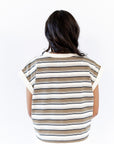Dean Multi-Striped Top