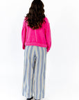 Gema Striped Linen Pants