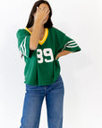Maison Textured Pullover · Green