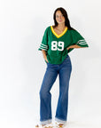 Maison Textured Pullover · Green
