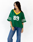 Maison Textured Pullover · Green