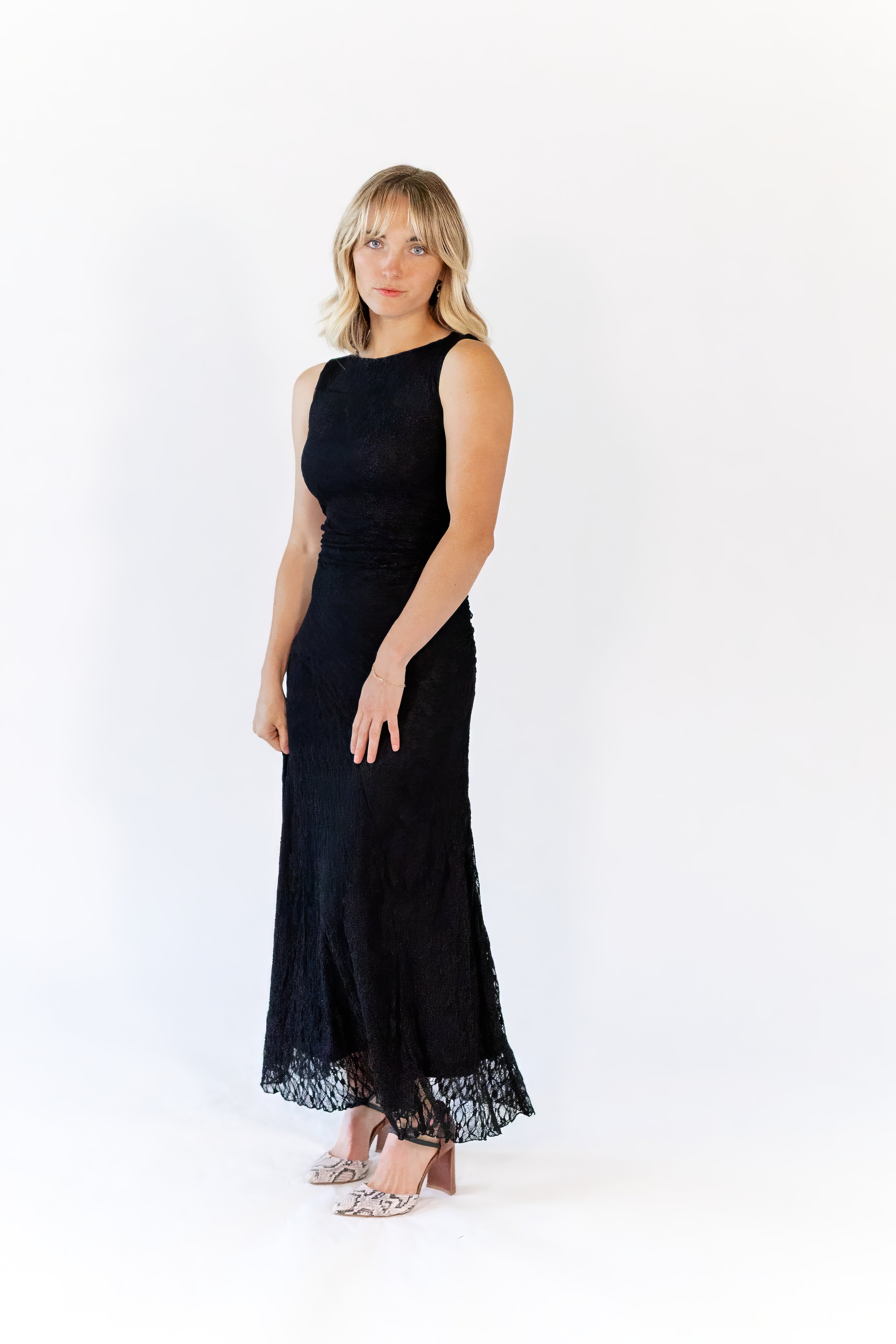 Clarke Lace Midi Dress