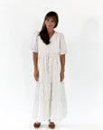 Sander Striped Midi Dress