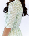Parly Gingham Midi Dress