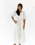 Sander Striped Midi Dress