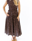 Shania Leopard Print Dress