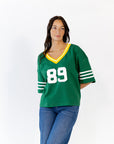 Maison Textured Pullover · Green