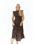 Shania Leopard Print Dress