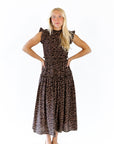 Shania Leopard Print Dress