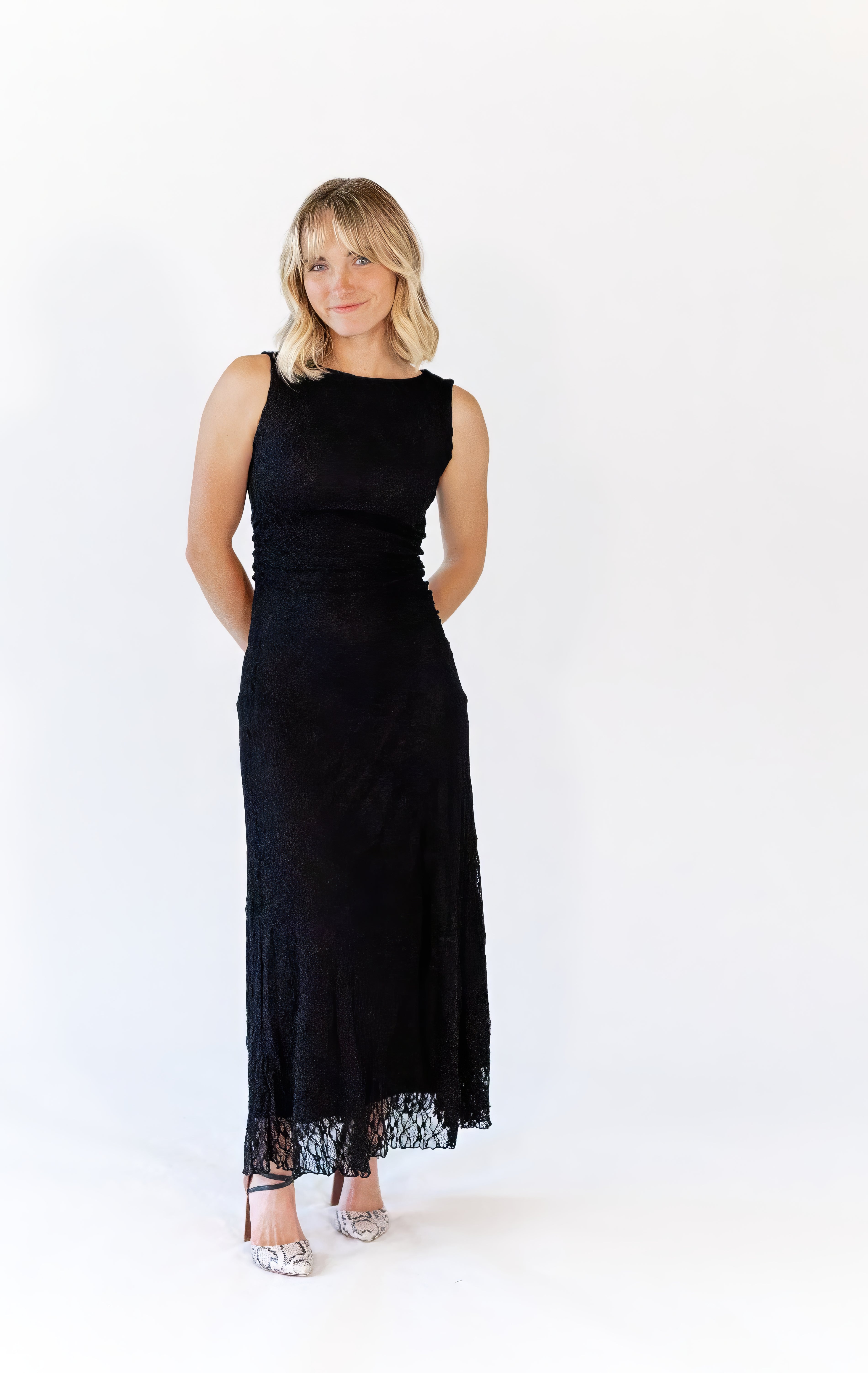 Clarke Lace Midi Dress