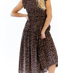 Shania Leopard Print Dress