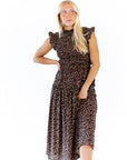 Shania Leopard Print Dress