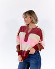 Elena Striped Pullover