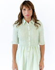Parly Gingham Midi Dress