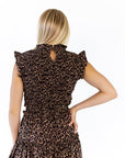 Shania Leopard Print Dress