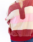 Elena Striped Pullover
