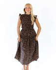 Shania Leopard Print Dress